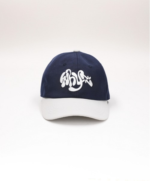 BACK NUMBER(バックナンバー)の「【BACK NUMBER】TCツイル バブルロゴ キャップ (ユニセックス / ストリート / 調節可能)(キャップ・メンズ・ブラック/ネイビー/ホワイト・フリー)」の5枚目の写真