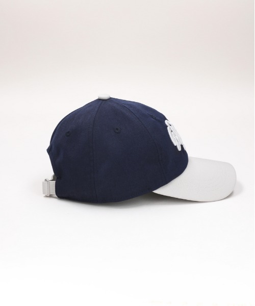BACK NUMBER(バックナンバー)の「【BACK NUMBER】TCツイル バブルロゴ キャップ (ユニセックス / ストリート / 調節可能)(キャップ・メンズ・ブラック/ネイビー/ホワイト・フリー)」の8枚目の写真
