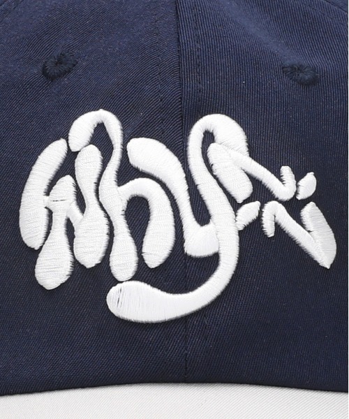 BACK NUMBER(バックナンバー)の「【BACK NUMBER】TCツイル バブルロゴ キャップ (ユニセックス / ストリート / 調節可能)(キャップ・メンズ・ブラック/ネイビー/ホワイト・フリー)」の9枚目の写真