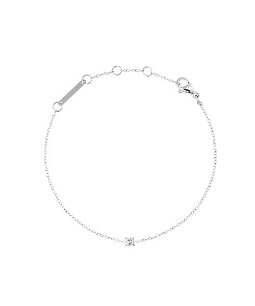 Daniel Wellington（ダニエルウェリントン）の「Mirelle Solitaire Bracelet ローズゴールド／ゴールド／シルバー（ブレスレット・レディース・シルバー/イエローゴールド/ピンクゴールド・ONE SIZE）」の2枚目の写真