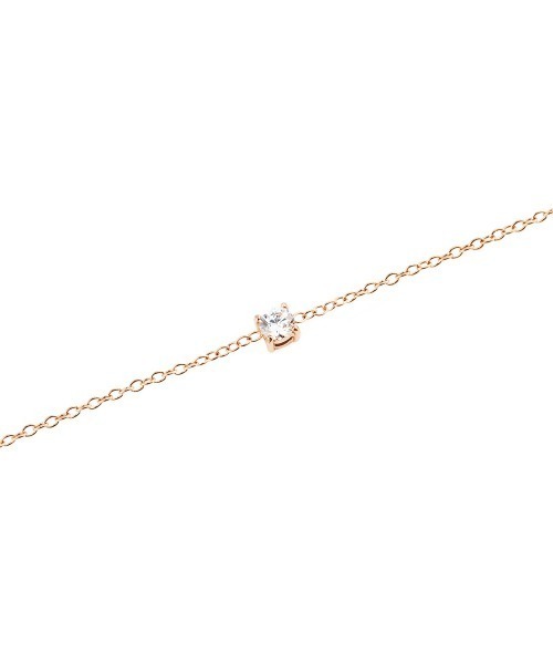 Daniel Wellington（ダニエルウェリントン）の「Mirelle Solitaire Bracelet ローズゴールド／ゴールド／シルバー（ブレスレット・レディース・シルバー/イエローゴールド/ピンクゴールド・ONE SIZE）」の4枚目の写真