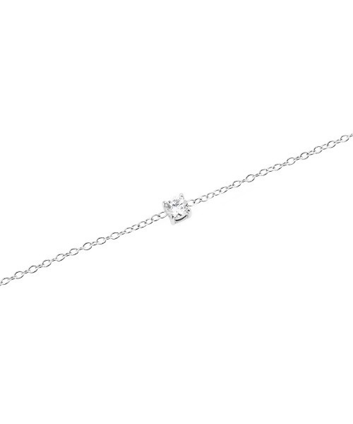 Daniel Wellington（ダニエルウェリントン）の「Mirelle Solitaire Bracelet ローズゴールド／ゴールド／シルバー（ブレスレット・レディース・シルバー/イエローゴールド/ピンクゴールド・ONE SIZE）」の5枚目の写真