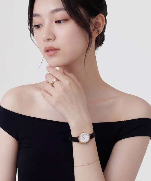 Daniel Wellington（ダニエルウェリントン）の「Mirelle Solitaire Bracelet ローズゴールド／ゴールド／シルバー（ブレスレット・レディース・シルバー/イエローゴールド/ピンクゴールド・ONE SIZE）」の11枚目の写真