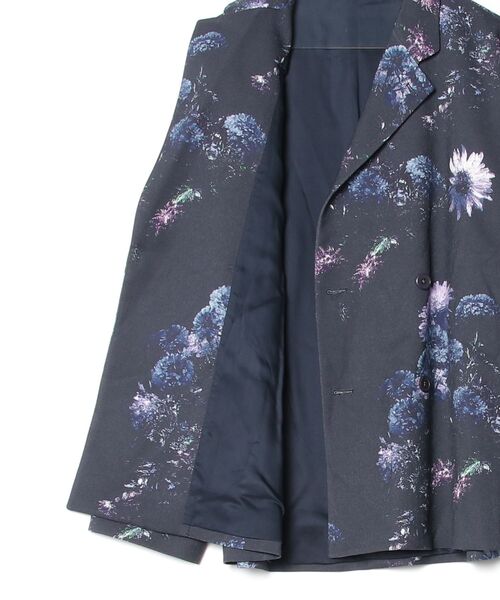 SHAREEF（シャリーフ）の「ESTER SERGE CARNATION W JACKET（テーラードジャケット・メンズ・ブラック/グレー・44/46）」の4枚目の写真