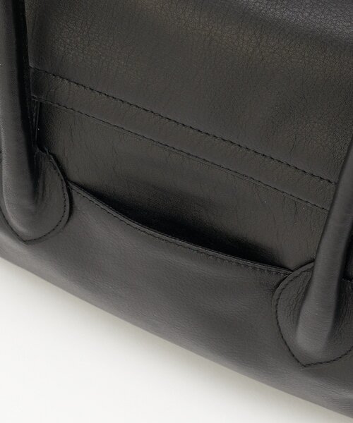 russet（ラシット）の「《@__serako.r__企画》ソフトレザーフラップトートバッグ（トートバッグ・レディース・ブラック・FREE）」の8枚目の写真