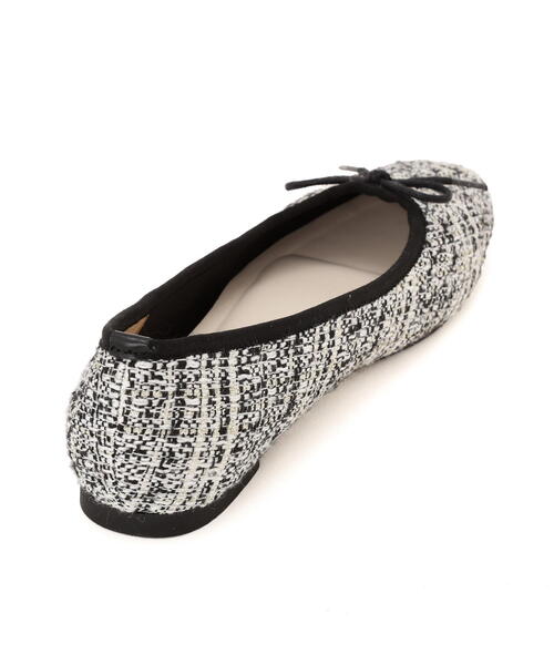 EDIT COLOGNE(エディットコロン)の「バレエシューズ(バレエシューズ・レディース・ブラックミックス/ホワイト系その他/ブラック系その他・23.0cm/23.5cm/24.0cm)」の9枚目の写真