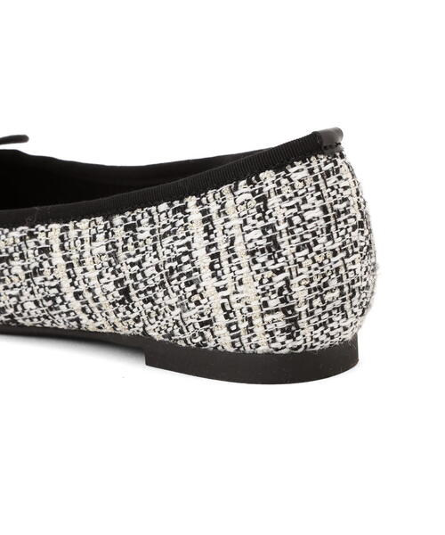 EDIT COLOGNE(エディットコロン)の「バレエシューズ(バレエシューズ・レディース・ブラックミックス/ホワイト系その他/ブラック系その他・23.0cm/23.5cm/24.0cm)」の11枚目の写真