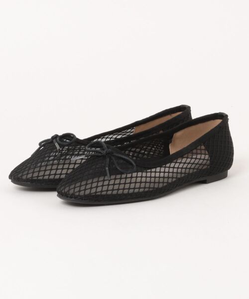 EDIT COLOGNE(エディットコロン)の「バレエシューズ(バレエシューズ・レディース・ブラックミックス/ホワイト系その他/ブラック系その他・23.0cm/23.5cm/24.0cm)」の3枚目の写真