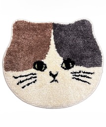 attiree（アティレー）の「ねこねこ チェアマット（ラグ/マット）」