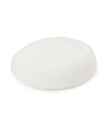 ITS'DEMO（イッツデモ）の「リブ付きコットンサーモベレー（ハンチング/ベレー帽）」