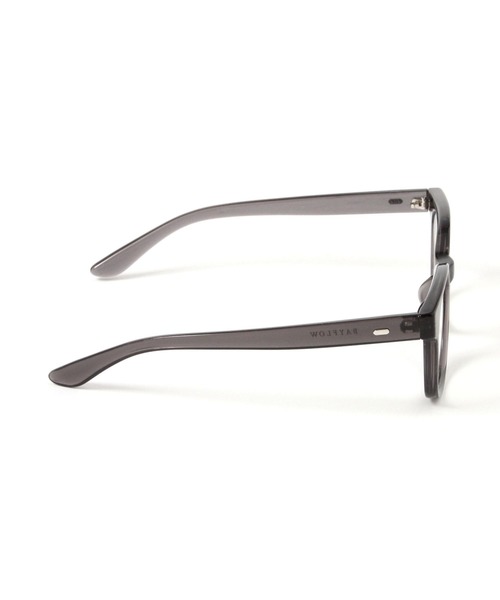 BAYFLOW（ベイフロー）の「ウェリントンメガネ26（メガネ・メンズ・チャコール/その他1・FREE）」の4枚目の写真