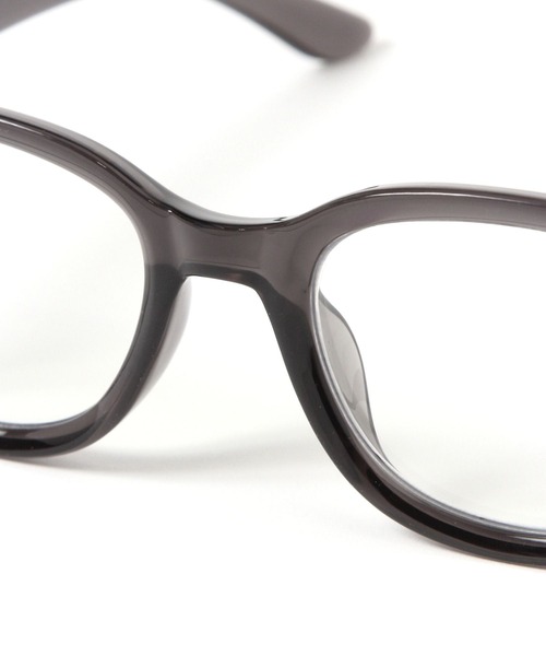BAYFLOW（ベイフロー）の「ウェリントンメガネ26（メガネ・メンズ・チャコール/その他1・FREE）」の6枚目の写真