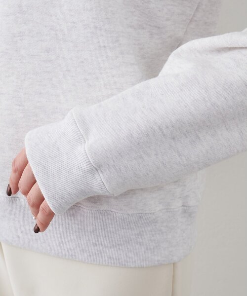 Whim Gazette（ウィムガゼット）の「【GEMINI】チームスウェットプルオーバー（スウェット・レディース・ベビーピンク/ライトグレー・FREE）」の7枚目の写真