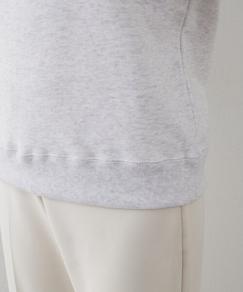 Whim Gazette（ウィムガゼット）の「【GEMINI】チームスウェットプルオーバー（スウェット・レディース・ベビーピンク/ライトグレー・FREE）」の6枚目の写真