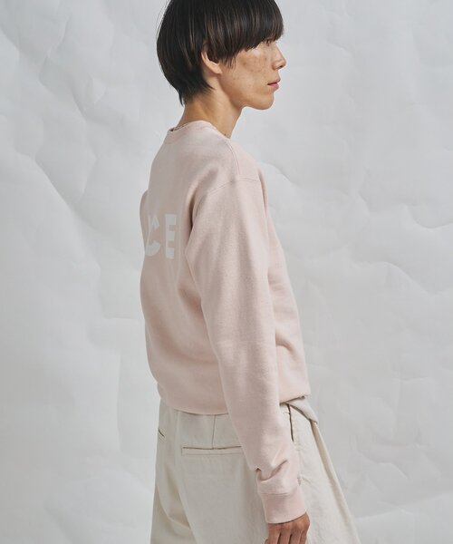 Whim Gazette（ウィムガゼット）の「【GEMINI】チームスウェットプルオーバー（スウェット・レディース・ベビーピンク/ライトグレー・FREE）」の15枚目の写真