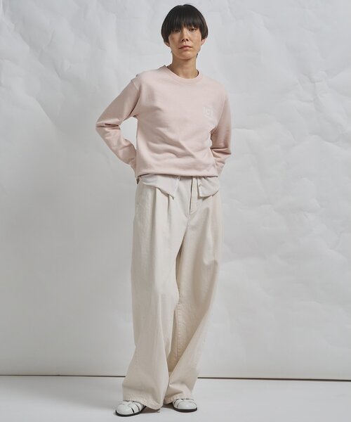 Whim Gazette（ウィムガゼット）の「【GEMINI】チームスウェットプルオーバー（スウェット・レディース・ベビーピンク/ライトグレー・FREE）」の13枚目の写真