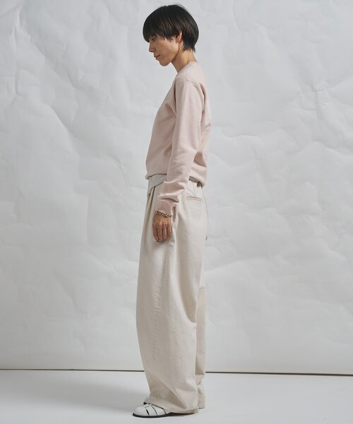 Whim Gazette（ウィムガゼット）の「【GEMINI】チームスウェットプルオーバー（スウェット・レディース・ベビーピンク/ライトグレー・FREE）」の18枚目の写真