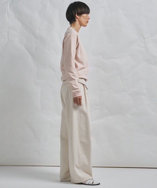 Whim Gazette（ウィムガゼット）の「【GEMINI】チームスウェットプルオーバー（スウェット・レディース・ベビーピンク/ライトグレー・FREE）」の14枚目の写真