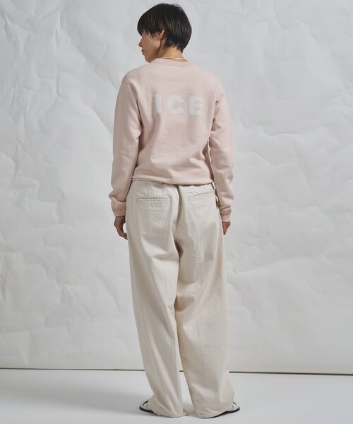 Whim Gazette（ウィムガゼット）の「【GEMINI】チームスウェットプルオーバー（スウェット・レディース・ベビーピンク/ライトグレー・FREE）」の17枚目の写真