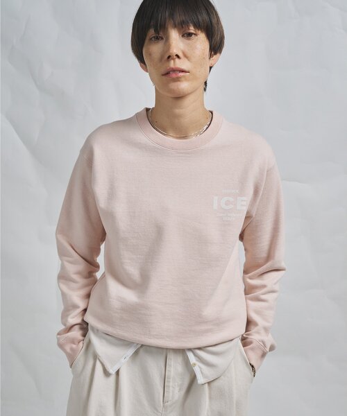 Whim Gazette（ウィムガゼット）の「【GEMINI】チームスウェットプルオーバー（スウェット・レディース・ベビーピンク/ライトグレー・FREE）」の12枚目の写真