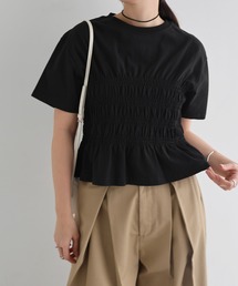 シャーリングTシャツ