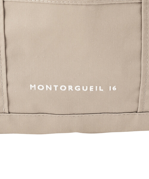 DANTON(ダントン)の「Canvas Marche Bag〈MONTORGUEIL〉(トートバッグ・レディース・ブラック/ベージュ/イエロー/グレー/アイボリー/サックスブルー・-)」の9枚目の写真