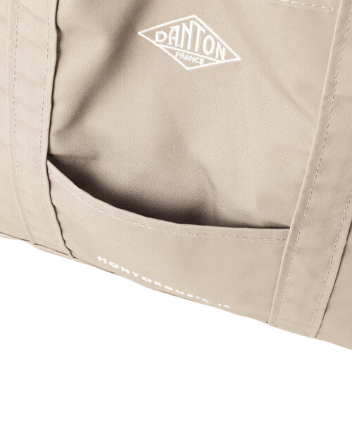 DANTON(ダントン)の「Canvas Marche Bag〈MONTORGUEIL〉(トートバッグ・レディース・ブラック/ベージュ/イエロー/グレー/アイボリー/サックスブルー・-)」の11枚目の写真