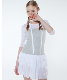 LUVISTRUE（ラヴイズトゥルー）の「RT FAIRY OPS(WHITE)（ワンピース）」