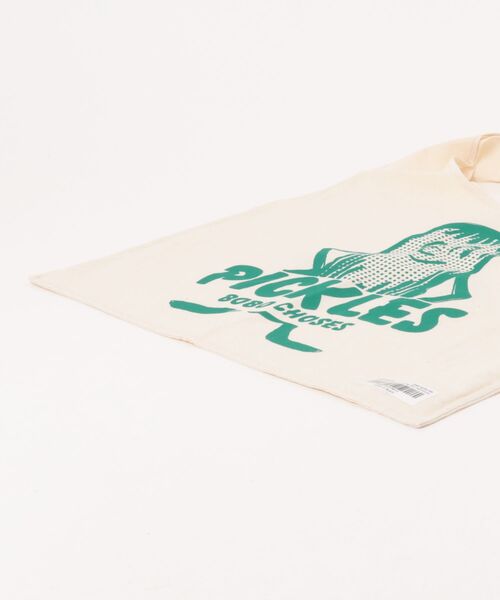 BOBO CHOSES（ボボショーズ）の「Bobo Choses Pickles tote bag（トートバッグ・キッズ・オフホワイト・FREE）」の3枚目の写真