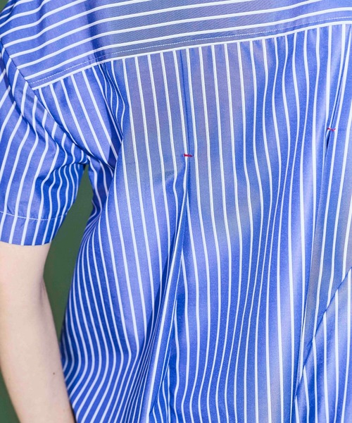 OMMO（オーエムエムオー）の「ASYMME DESIGN H/S SHIRT（シャツ