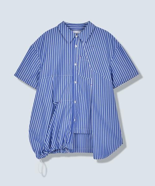 OMMO（オーエムエムオー）の「ASYMME DESIGN H/S SHIRT（シャツ