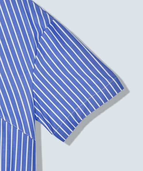 OMMO（オーエムエムオー）の「ASYMME DESIGN H/S SHIRT（シャツ