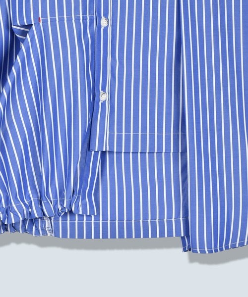 OMMO（オーエムエムオー）の「ASYMME DESIGN H/S SHIRT（シャツ