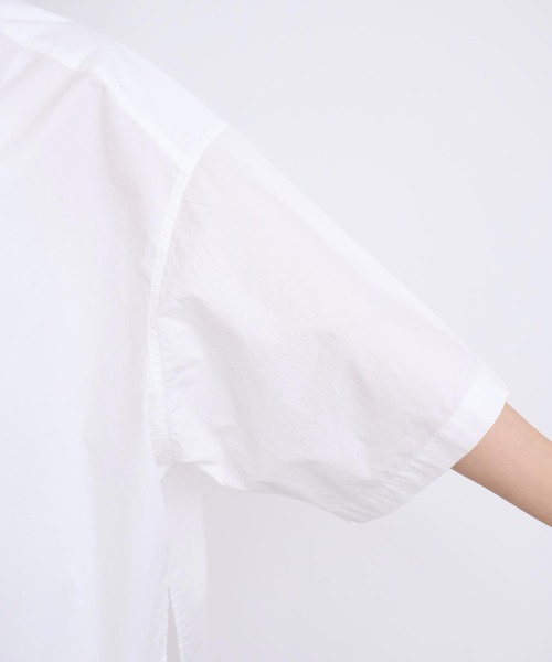 I am I in fact...(アイアムアイインファクト)の「_SUSIE SHIRT(シャツ/ブラウス・レディース・ホワイト/ブラック/サックスブルー・FREE)」の19枚目の写真