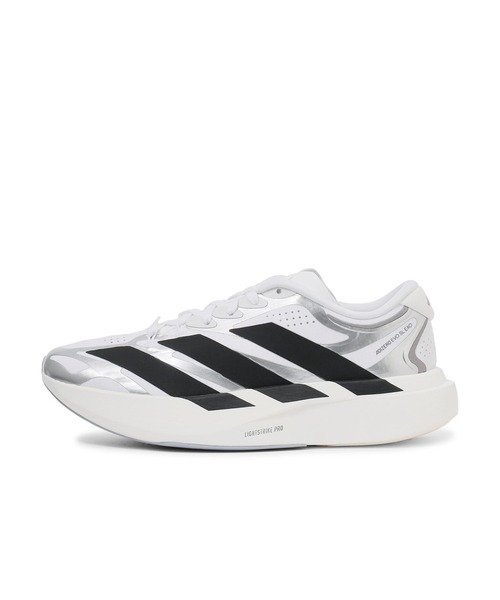 adidas(アディダス)の「ADIZERO EVO SL EXO W KI4782(スニーカー・レディース・ホワイト・25.5cm/25.0cm/24.5cm/24.0cm/23.5cm/23.0cm/22.5cm/22.0cm)」の1枚目の写真