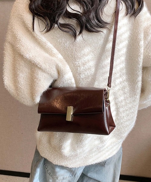 LA VORAGINE（ラ ヴォラジネ）の「仕分け2wayショルダーバッグ 結婚式 入学式 卒業式 成人式 パーティー セレモニー 同窓会 オケージョンドレス（ショルダーバッグ・レディース・ダークブラウン/レッド/ブラウン/ブラック・FREE）」の15枚目の写真