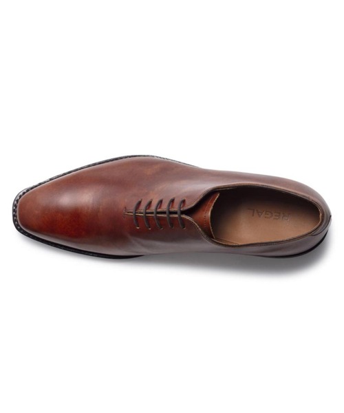 REGAL（リーガル）の「リーガルドレス 217S ホールカット GORE-TEX（ドレスシューズ・メンズ・ダークブラウン・24/24.5/25/25.5/26/26.5/27）」の3枚目の写真