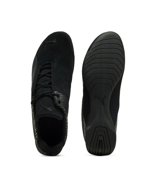 希少 限定 美品 PUMA フューチャーキャット y2k 黒 蛇柄 蛇 28.0 PUMA プーマ ユニセックス フューチャーキャット エンボス スニーカー