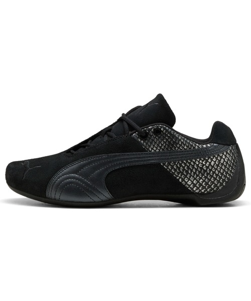 希少 限定 美品 PUMA フューチャーキャット y2k 黒 蛇柄 蛇 28.0 PUMA プーマ ユニセックス フューチャーキャット エンボス スニーカー
