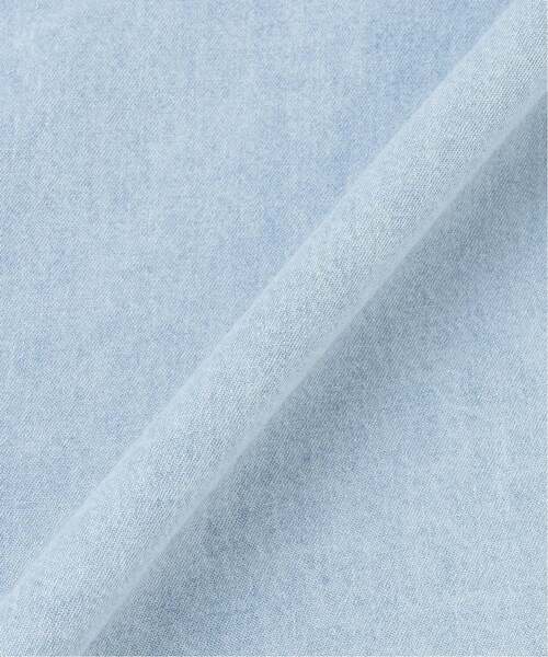 mezzo piano Junior(メゾピアノジュニア)の「ライトデニムシャツ(シャツ/ブラウス・キッズ・ライトブルー・L:160cm/M:150cm/S:140cm)」の7枚目の写真