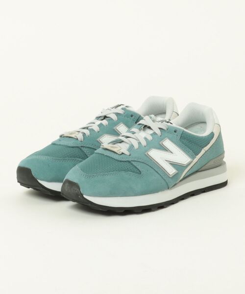 NEW BALANCE(ニューバランス)の「NEW BALANCE ニューバランス W9968IE(D) W996 W9968IE BLUE(8IE)(スニーカー・レディース・ブルー・22.5cm/23.0cm/23.5cm/24.0cm/24.5cm/25.0cm/25.5cm)」の1枚目の写真