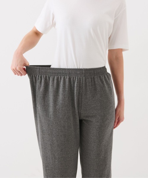 BACKYARD FAMILY（バックヤードファミリー）の「リカバリーケア７分丈パンツ（その他ルームウェア・レディース・杢グレー・M/L/LL）」の8枚目の写真