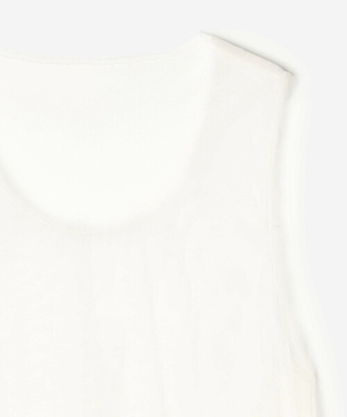 Bshop（ビショップ）の「eunoia | レイヤードメッシュワンピース WOMEN（ワンピース・レディース・ホワイト/ブラック・ONE）」の6枚目の写真