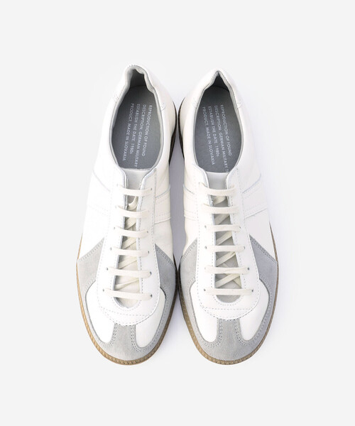 REPRODUCTION OF FOUND(リプロダクションオブファウンド)の「REPRODUCTION OF FOUND | 〈別注〉GERMAN MILITARY TRAINER MEN(スニーカー・メンズ・ホワイト・43/40/42/41)」の5枚目の写真