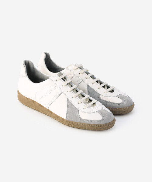 REPRODUCTION OF FOUND(リプロダクションオブファウンド)の「REPRODUCTION OF FOUND | 〈別注〉GERMAN MILITARY TRAINER MEN(スニーカー・メンズ・ホワイト・43/40/42/41)」の1枚目の写真