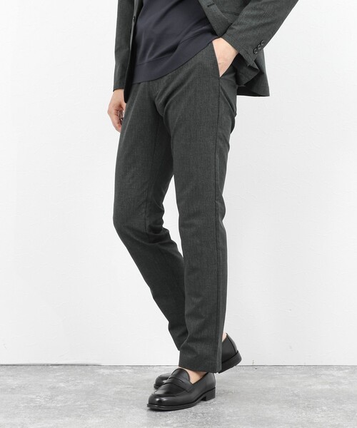 NOLLEY’S（ノーリーズ）の「《ビジカジ/セットアップ対応》COOLDOTS クールドッツ イージーパンツ 26SS（その他パンツ・メンズ・チャコールグレー/ベージュ/インディゴブルー・XL/L/M/S）」の2枚目の写真