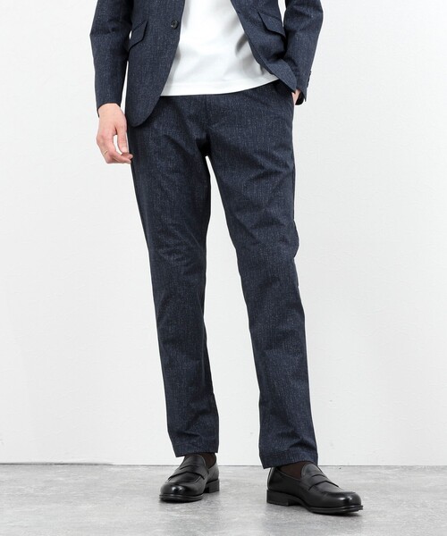 NOLLEY’S（ノーリーズ）の「《ビジカジ/セットアップ対応》COOLDOTS クールドッツ イージーパンツ 26SS（その他パンツ・メンズ・チャコールグレー/ベージュ/インディゴブルー・XL/L/M/S）」の4枚目の写真