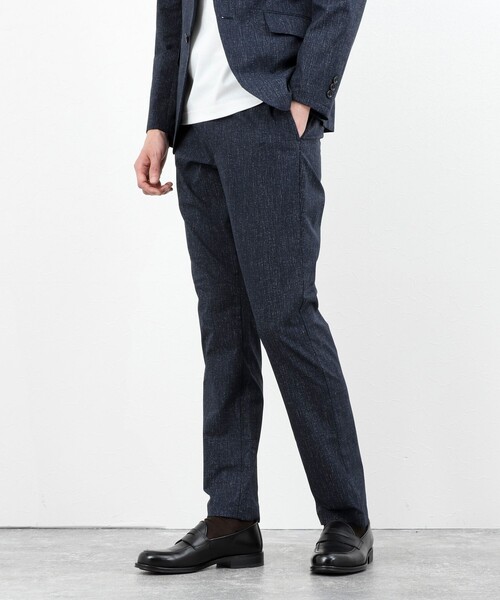 NOLLEY’S（ノーリーズ）の「《ビジカジ/セットアップ対応》COOLDOTS クールドッツ イージーパンツ 26SS（その他パンツ・メンズ・チャコールグレー/ベージュ/インディゴブルー・XL/L/M/S）」の5枚目の写真