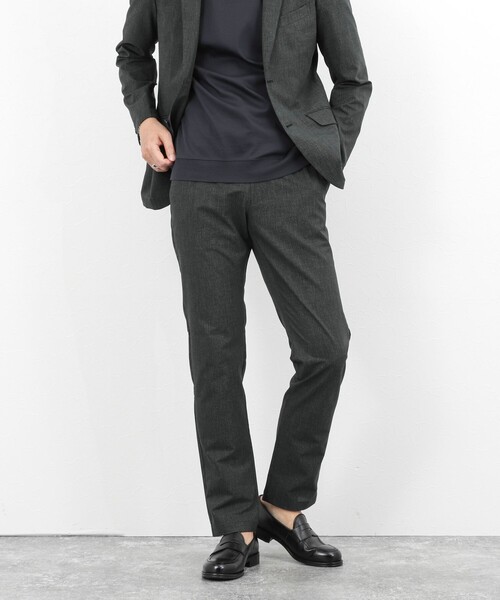 NOLLEY’S（ノーリーズ）の「《ビジカジ/セットアップ対応》COOLDOTS クールドッツ イージーパンツ 26SS（その他パンツ・メンズ・チャコールグレー/ベージュ/インディゴブルー・XL/L/M/S）」の8枚目の写真