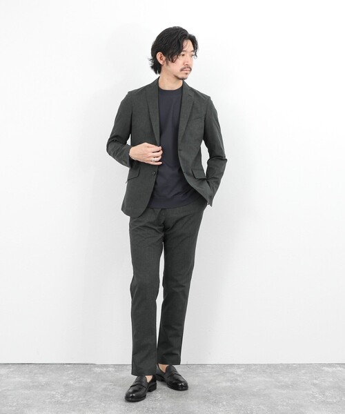 NOLLEY’S（ノーリーズ）の「《ビジカジ/セットアップ対応》COOLDOTS クールドッツ イージーパンツ 26SS（その他パンツ・メンズ・チャコールグレー/ベージュ/インディゴブルー・XL/L/M/S）」の7枚目の写真
